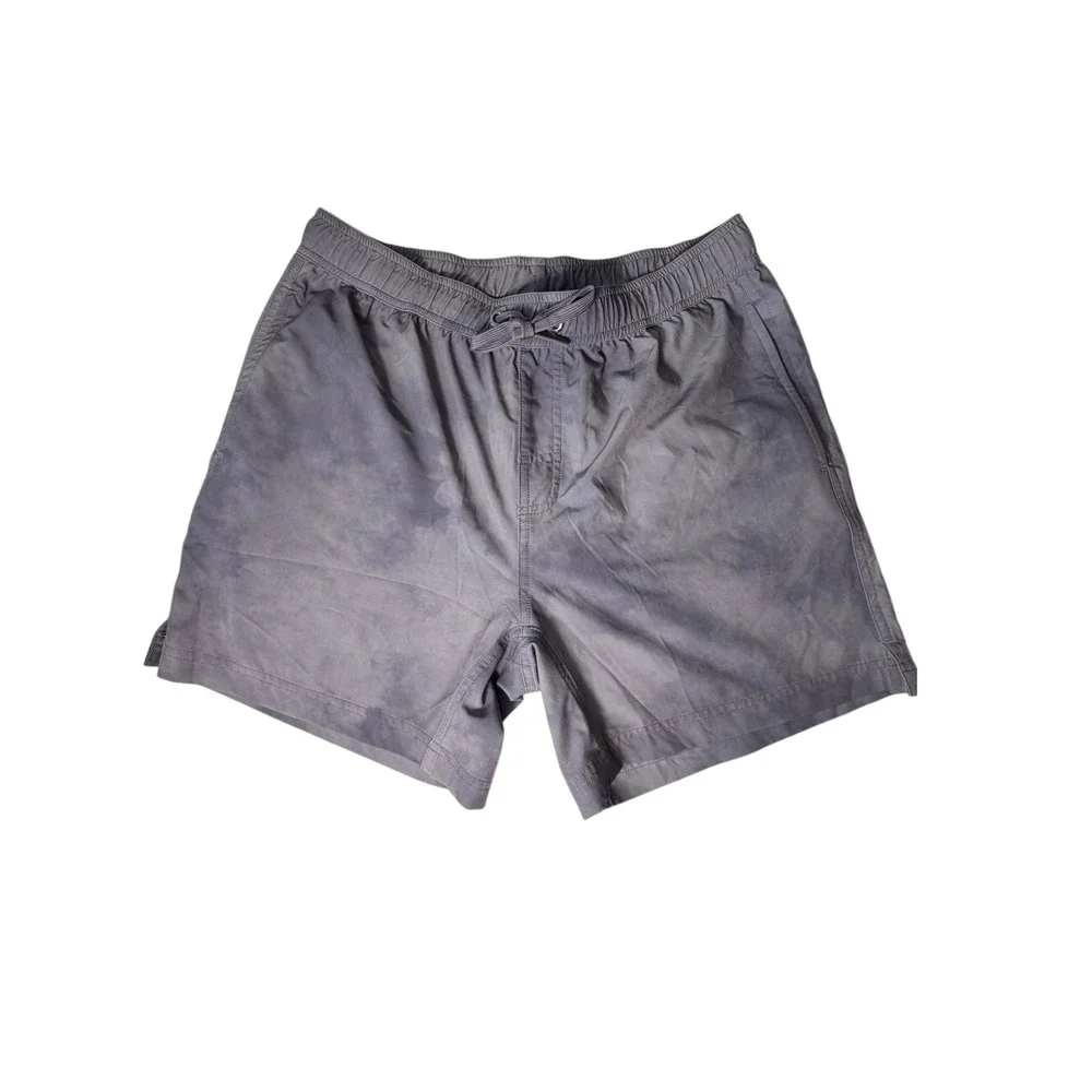 Bamboo Ave Boundless Shorts Men's M Gray Hybrid Performance Stretch